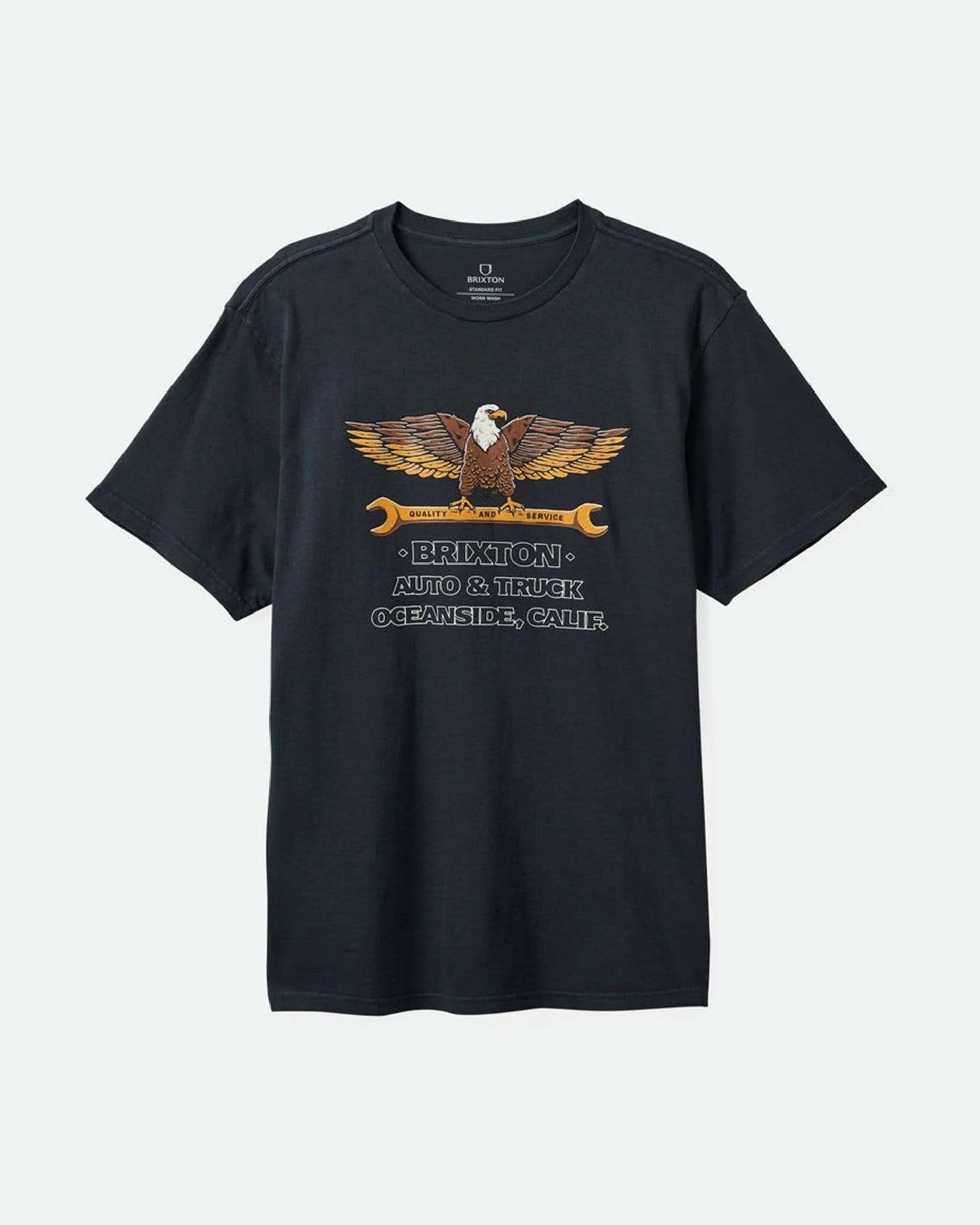 Repair S/S Standard T-Shirt - Black Worn Wash