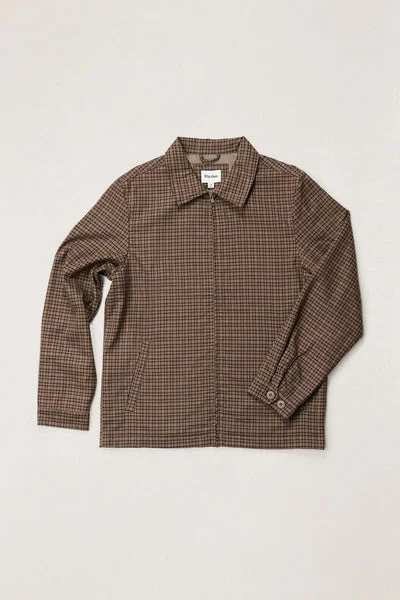 Rhythm Mens Jacket Jordy Check