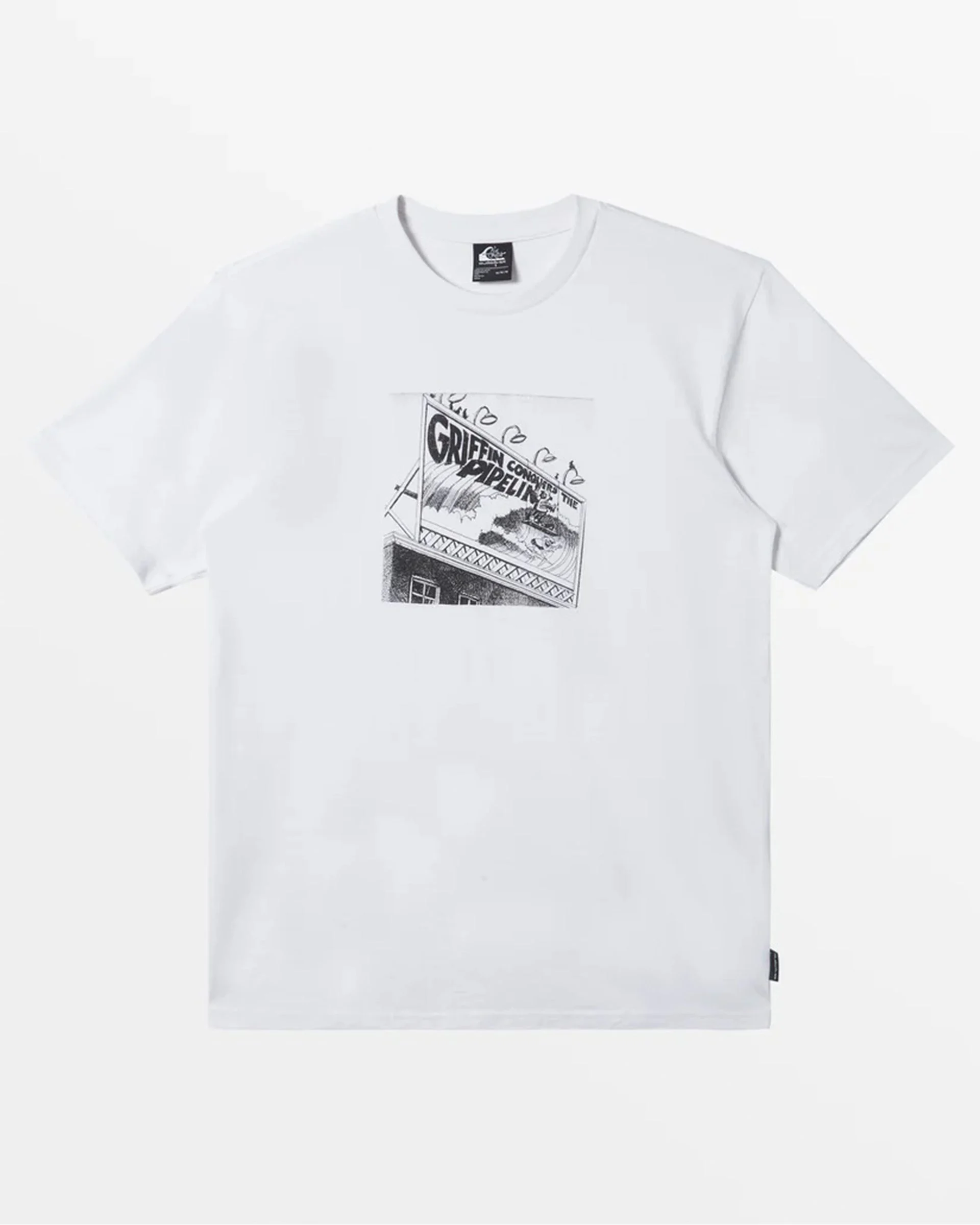 Rick Griffin Pipeline S/S T-Shirt - White