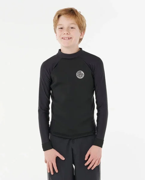 Rip Curl Kids Wetsuits Flashbomb Neo Poly Long Sleeve Wetsuit Jacket