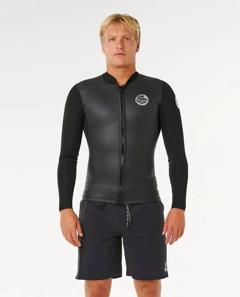 Rip Curl Wetsuits Mens Dawn Patrol 1.5mm Front Zip Jacket
