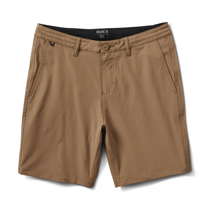 Roark Hytide Hybrid Dark Khaki Shorts