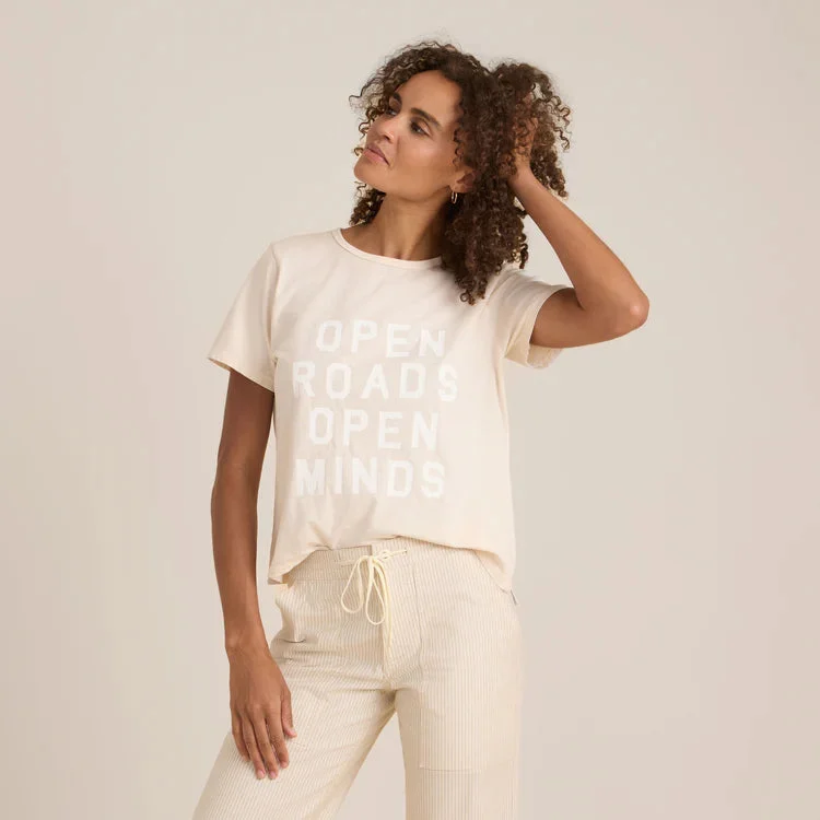 Roark W Open Roads Everyday T-Shirt - Eggshell