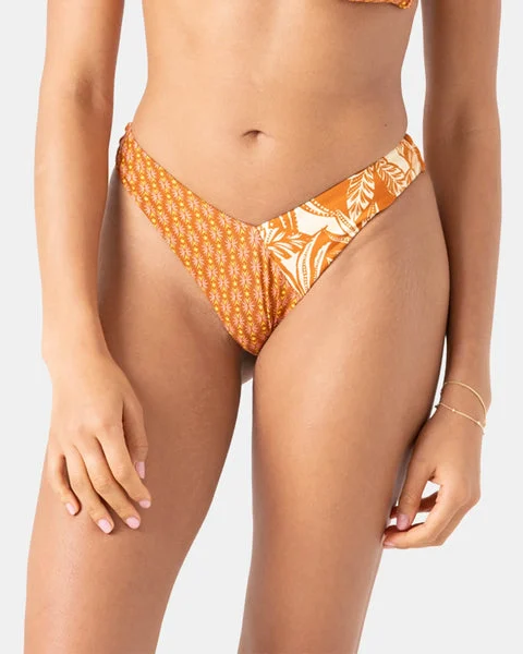 Roxy Womens Bikini Bottoms Ray Of Sunshine V Cheeky