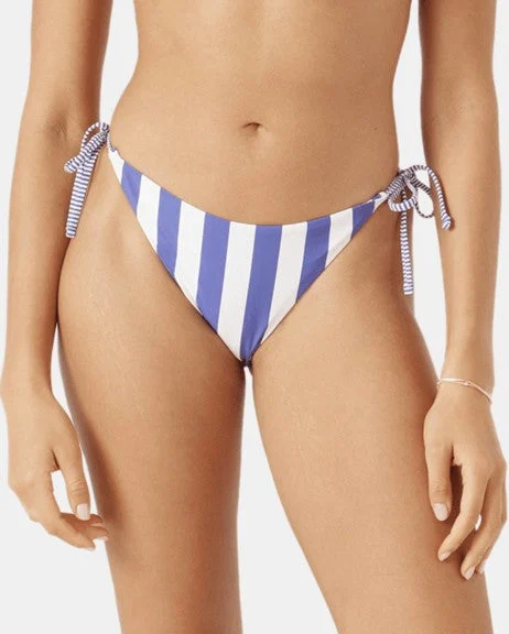 Roxy Womens Bikini Bottoms Stripe Out Reversible Tie Side Cheeky