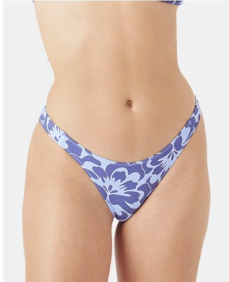 Roxy Womens Bikini Bottoms Tropic Drift Scrunch Hipster Moderate