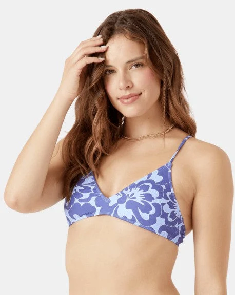 Roxy Womens Bikini Top Tropic Drift Athletic Tri