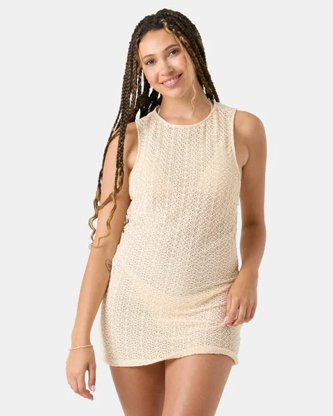Roxy Womens Dress Crochet Cover Up