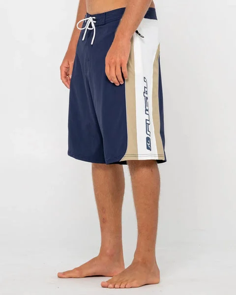 Rusty Mens Boardshorts Power-Wing Fixed Waist