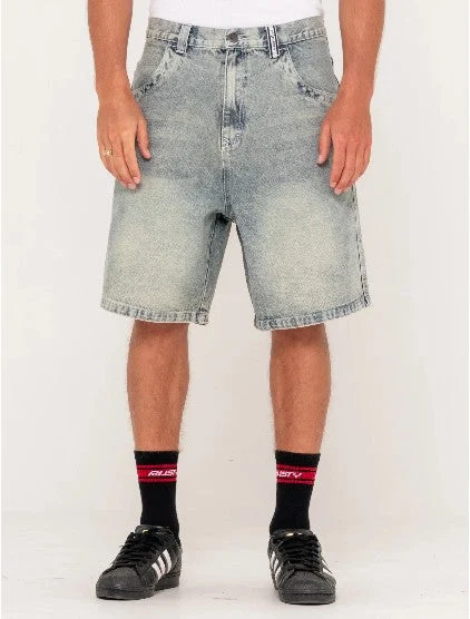 Rusty Mens Shorts Flip Daddy Tapeless Jort