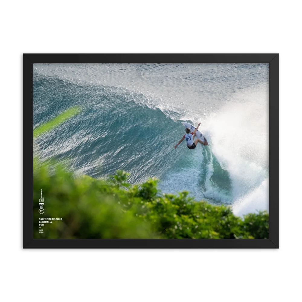 Sally Fitzgibbons Poster (Framed): Maui, 2020
