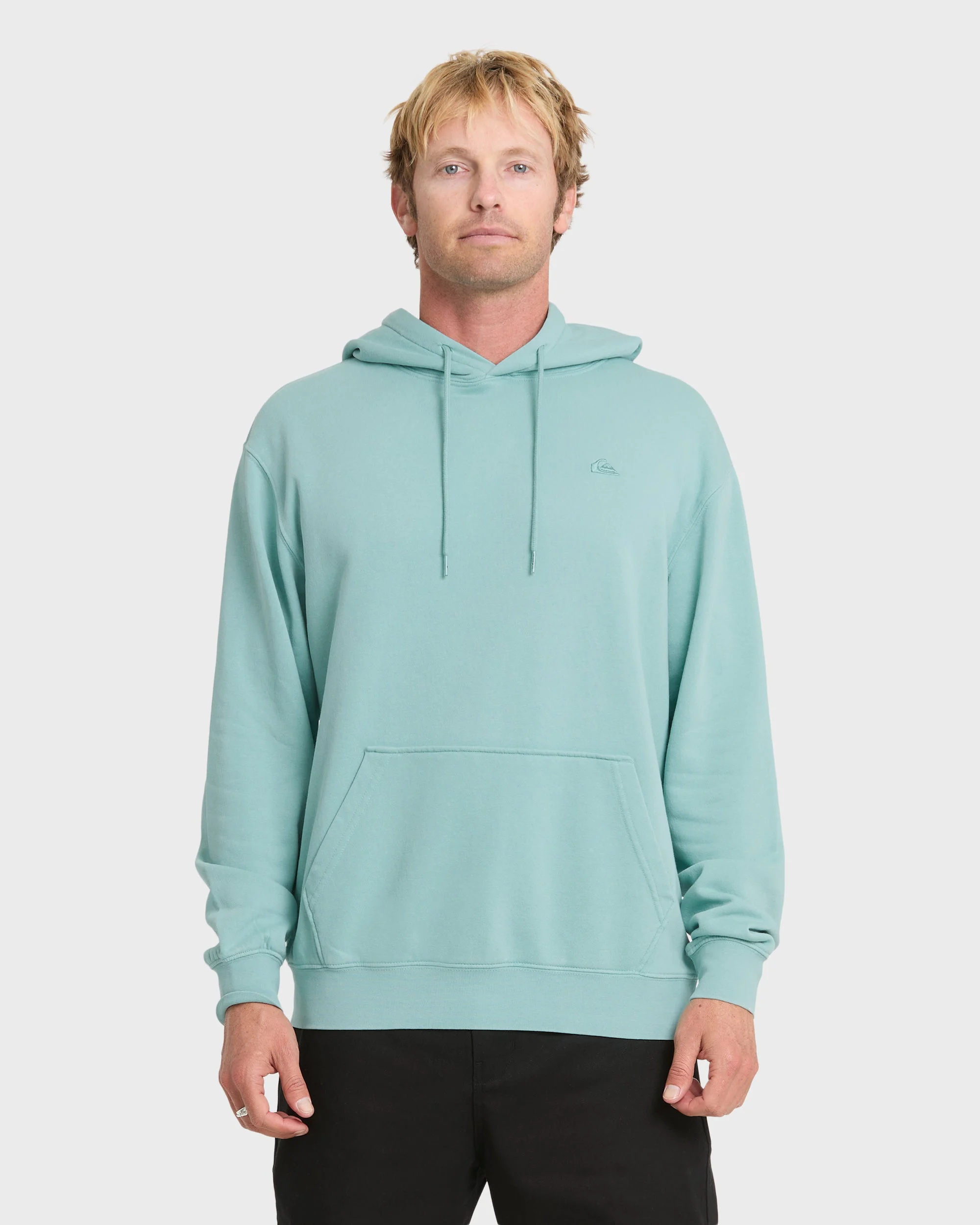 Saltwater Hoodie - Jade Gray | Quiksilver