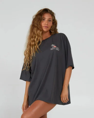 SALTY CREW JOY COVER UP TEE (20035685W)