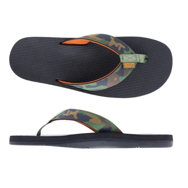 Scott Sandal KAIKANE (8"-12") Green Camo