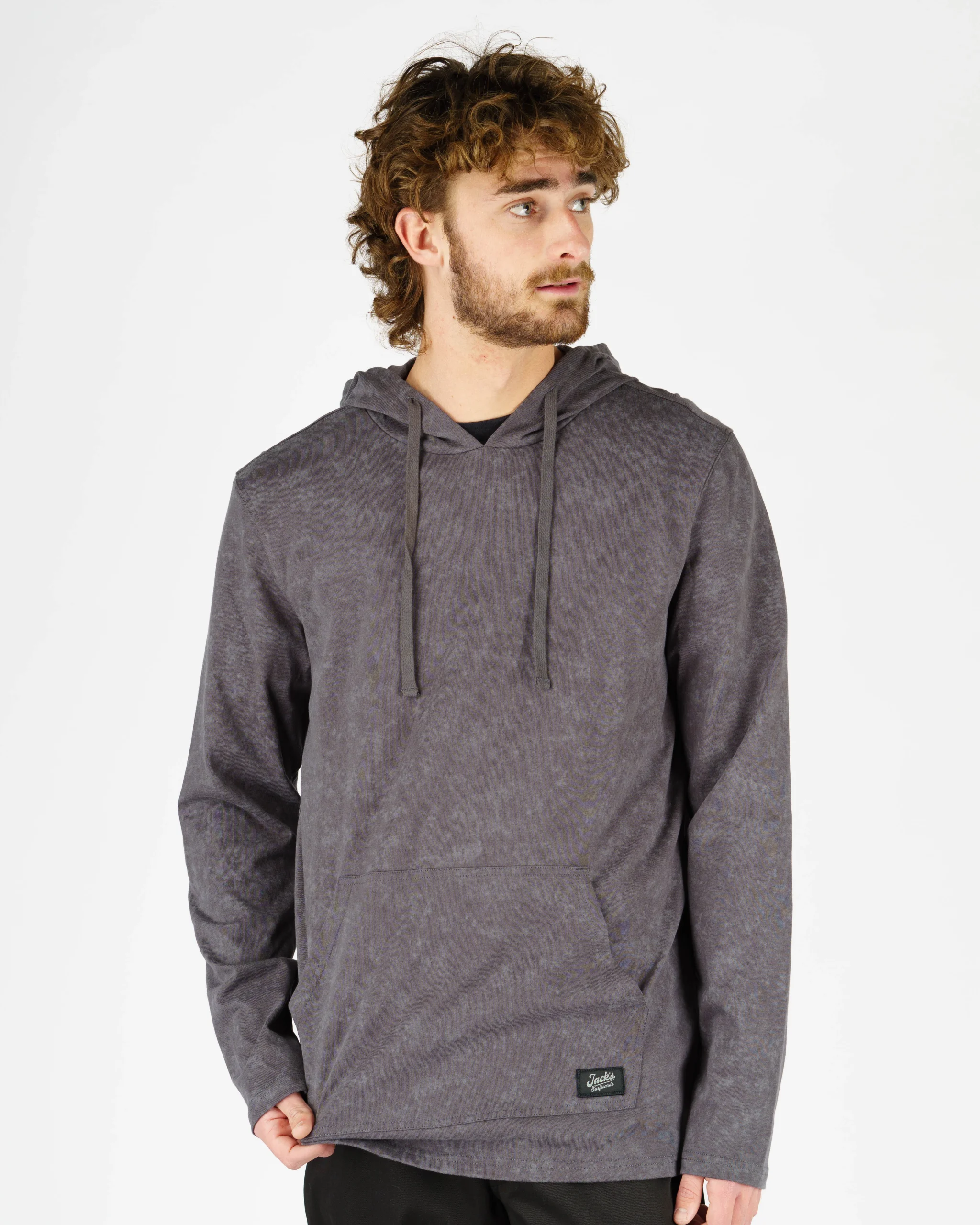 Seas Fitness Hoodie - Grey