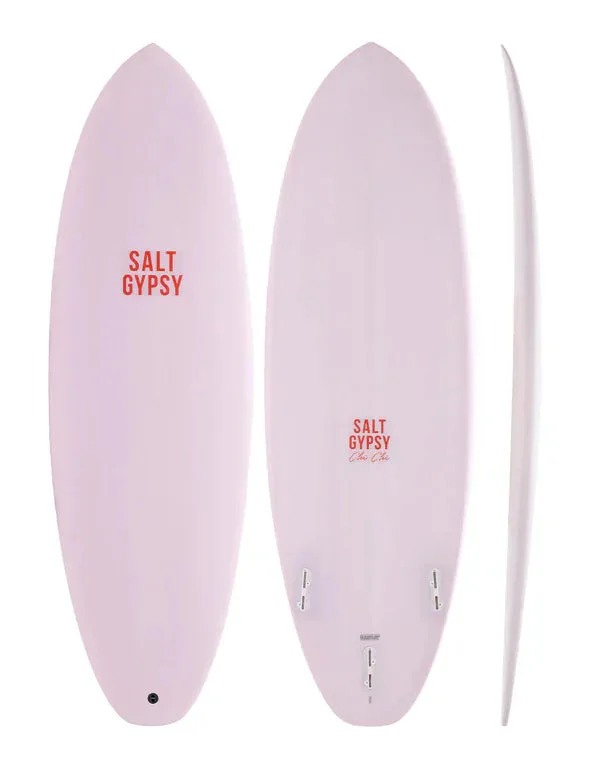 SG 5'8" Chi ChiSurfboard - Dirty Pink Tint