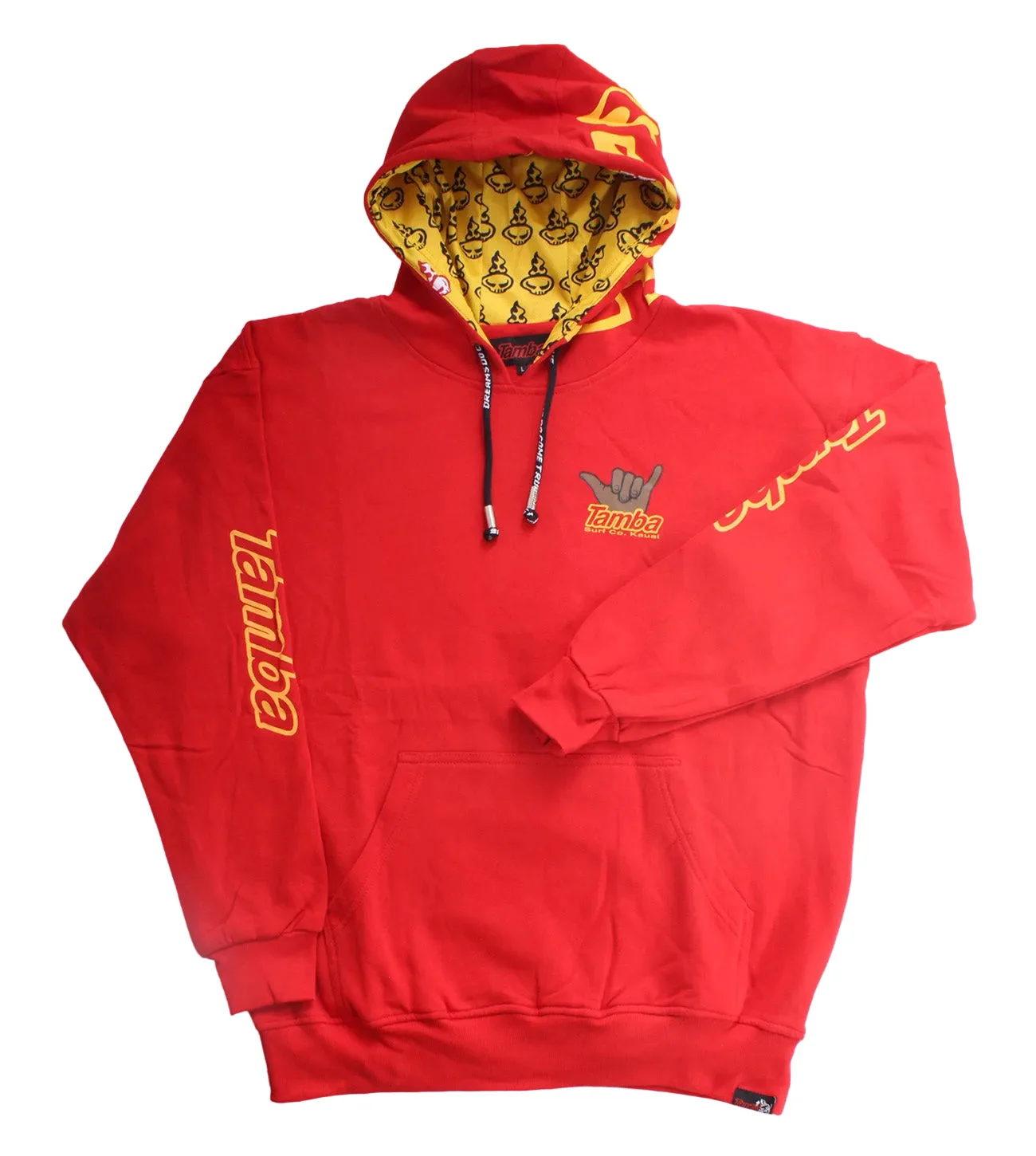 Shaka Pullover Hoodie - Red