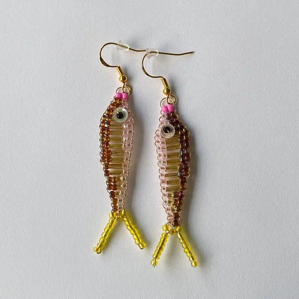 Shiny Vital Fish Earrings