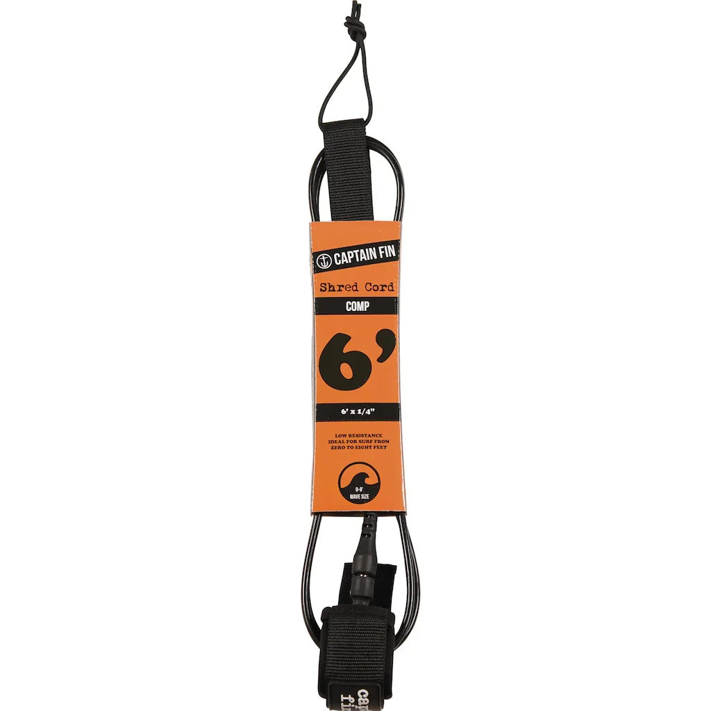 SHRED CORD 6' SURF LEASH COMP