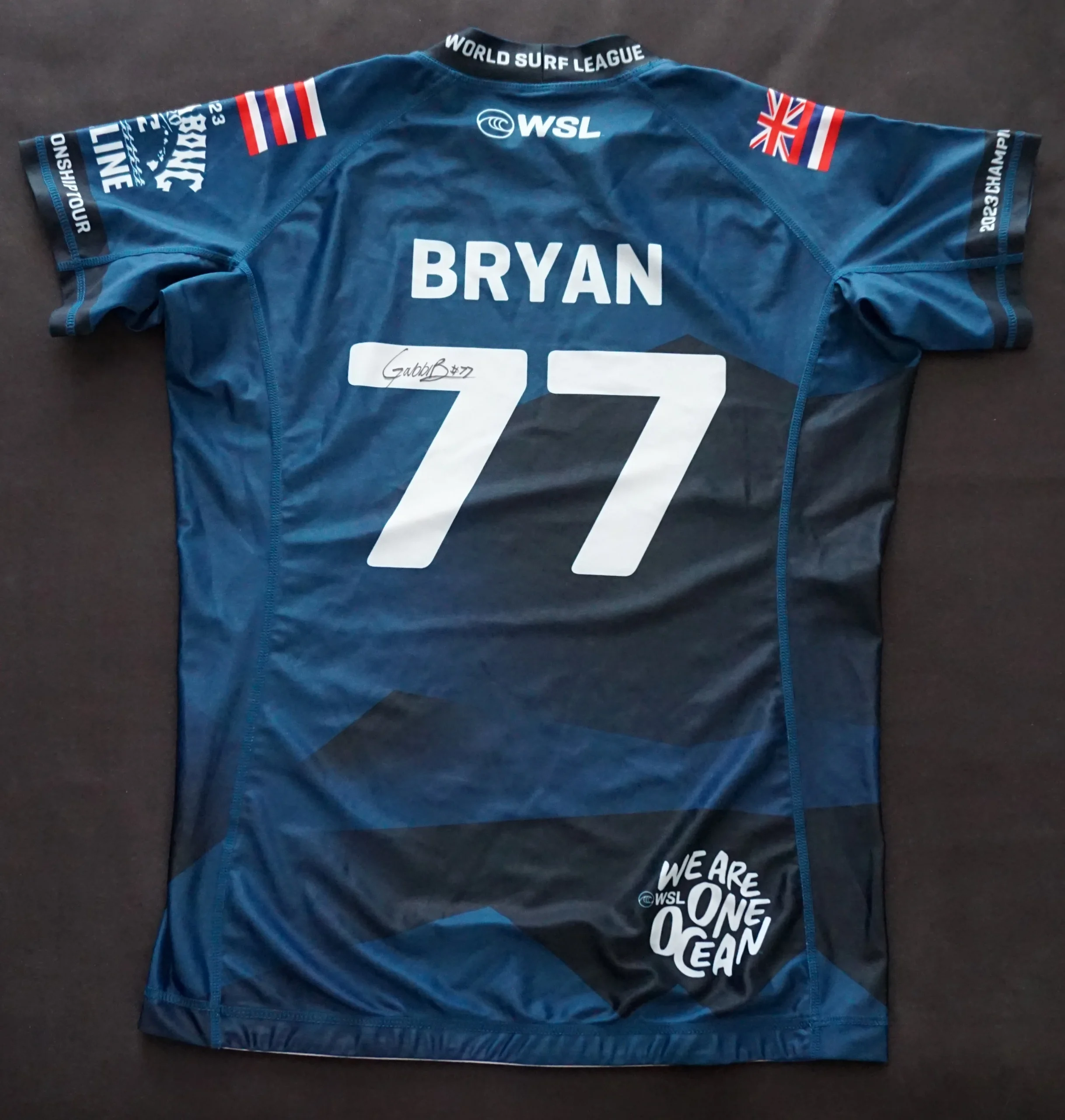Signed Gabriela Bryan Competition Jersey (2023 Billabong Pro Pipeline)