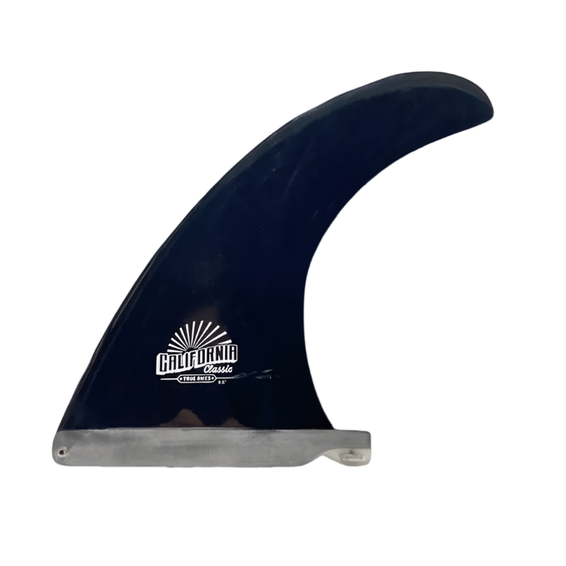 SINGLE FIN California Classic Fin (6.5"-10") Black