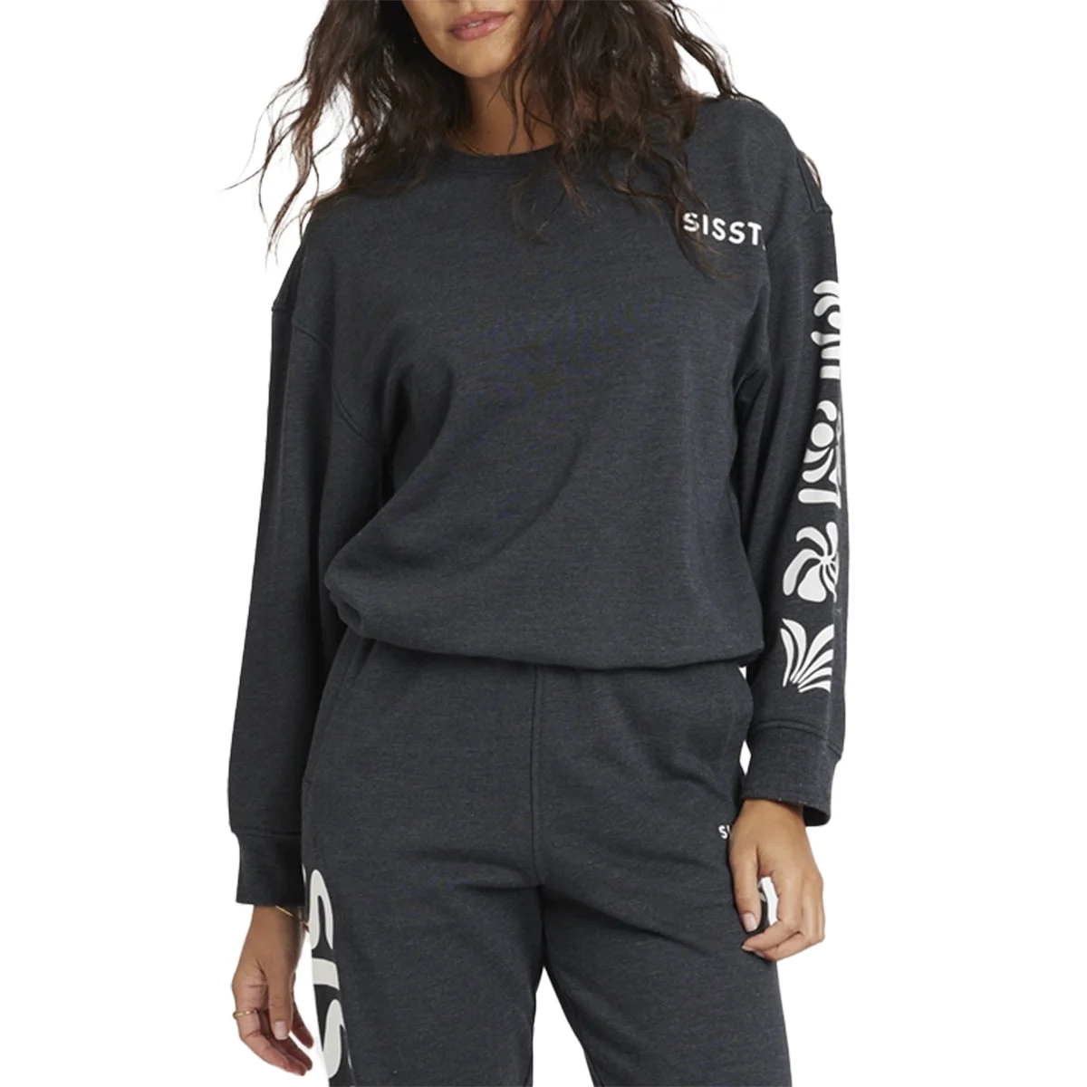 Sisstr Women's Happiness Awaits Crew Sweatshirt