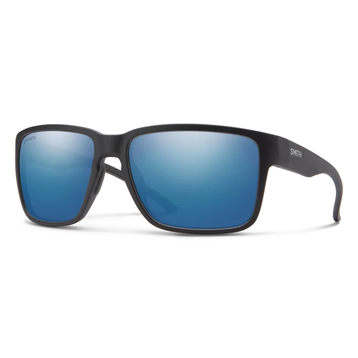 Smith Emerge Sunglasses-Mt Blk/CP PC Blu Mir Plr