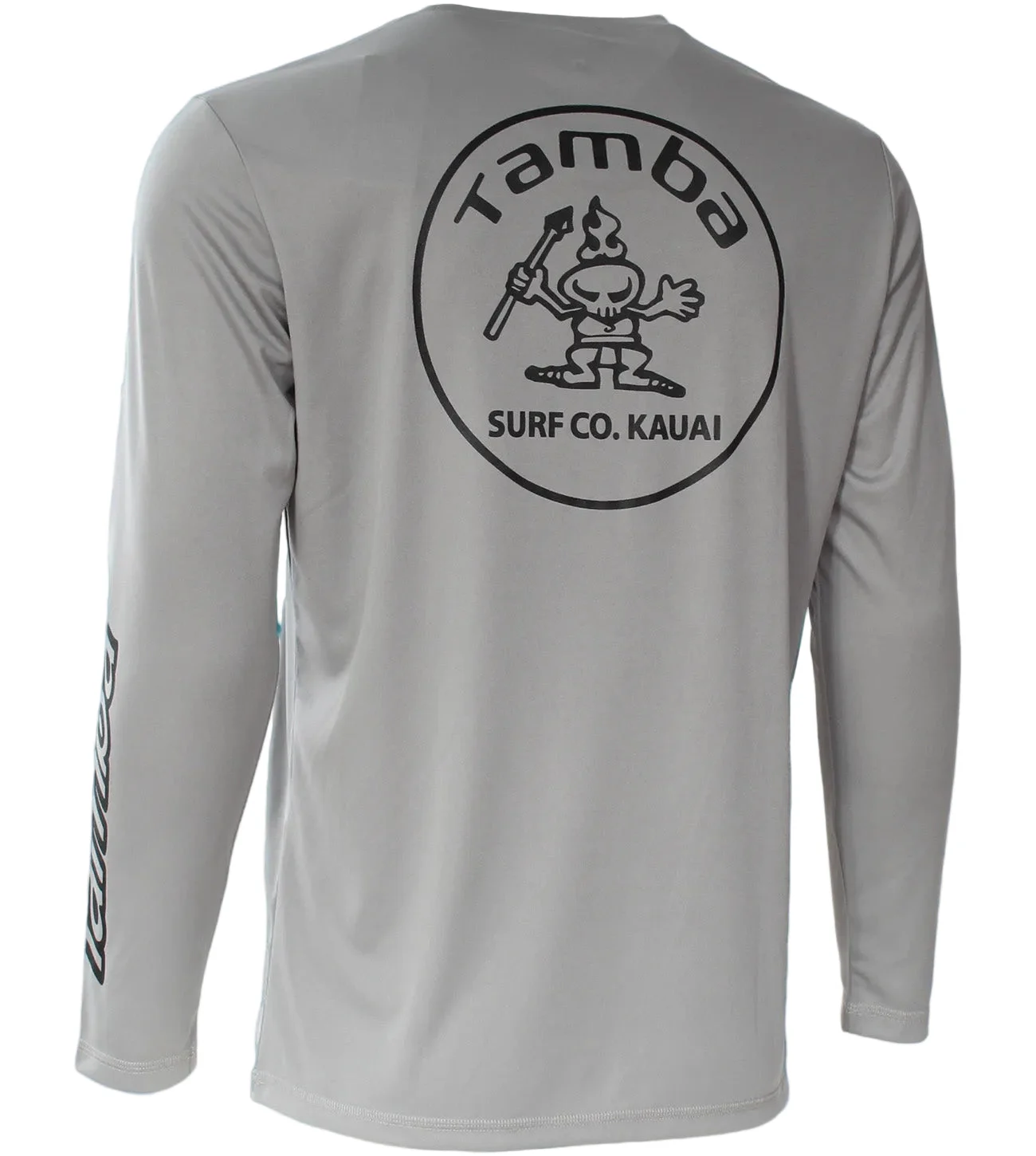 Stamp UV Long Sleeve Shirt - Light Grey