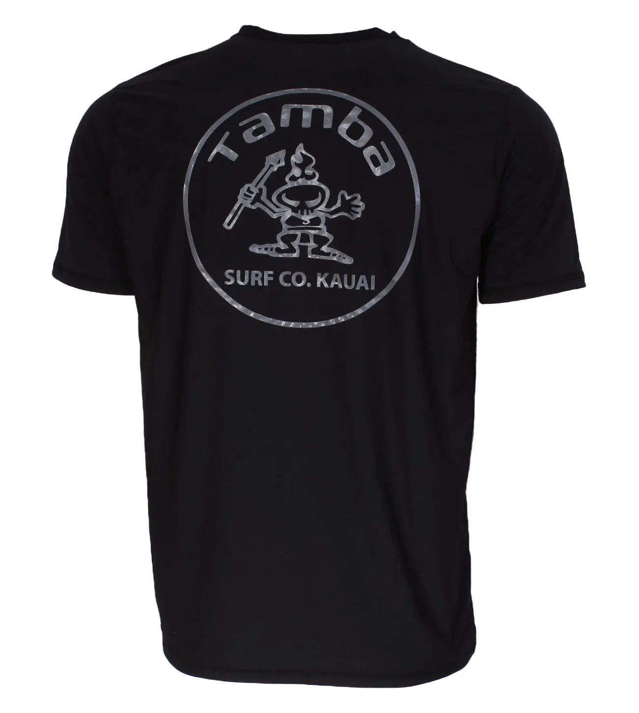 Stamp UV Short Sleeve Shirt - Black