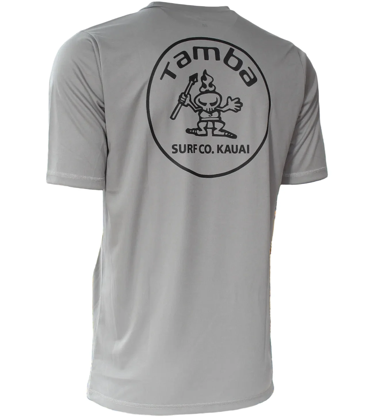 Stamp UV Short Sleeve Shirt - Light Grey