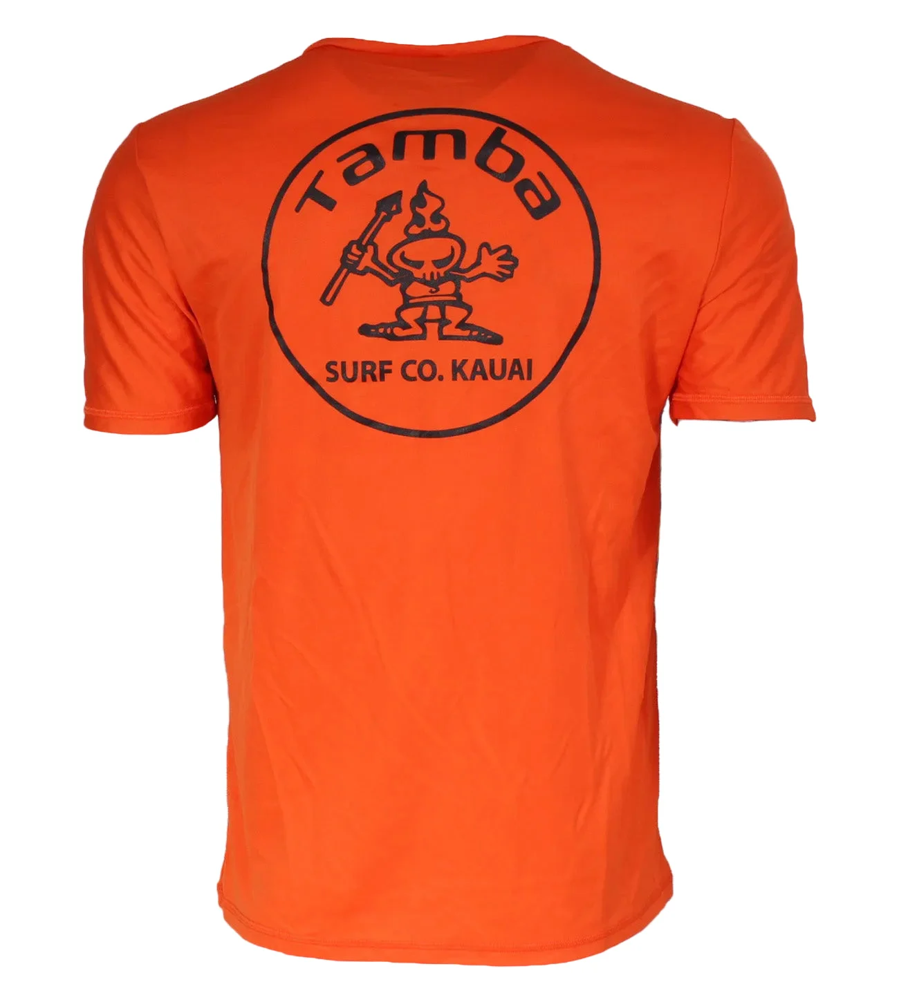 Stamp UV Short Sleeve Shirt - Orange