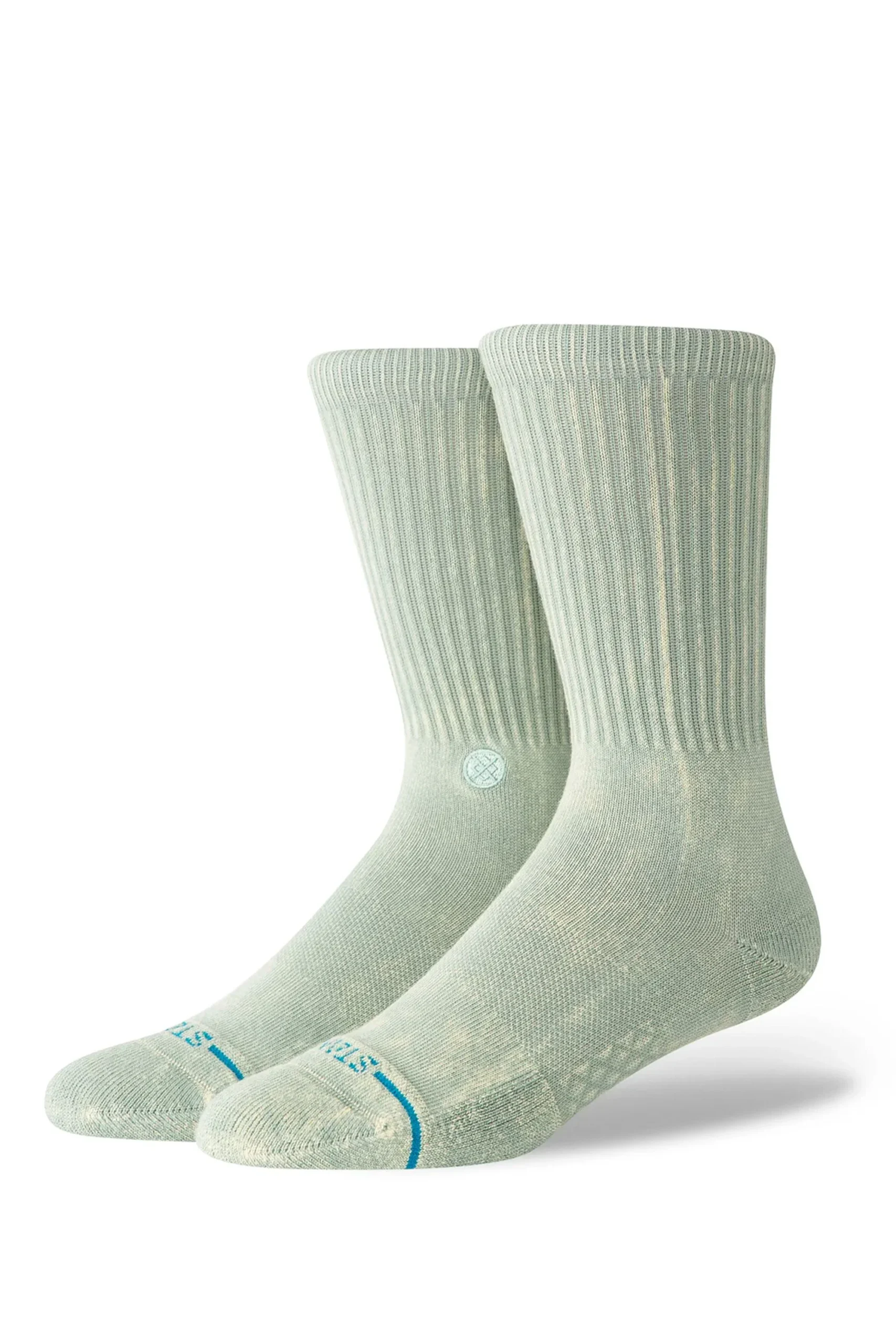 STANCE - ICON DYED CREW - SEA GREEN