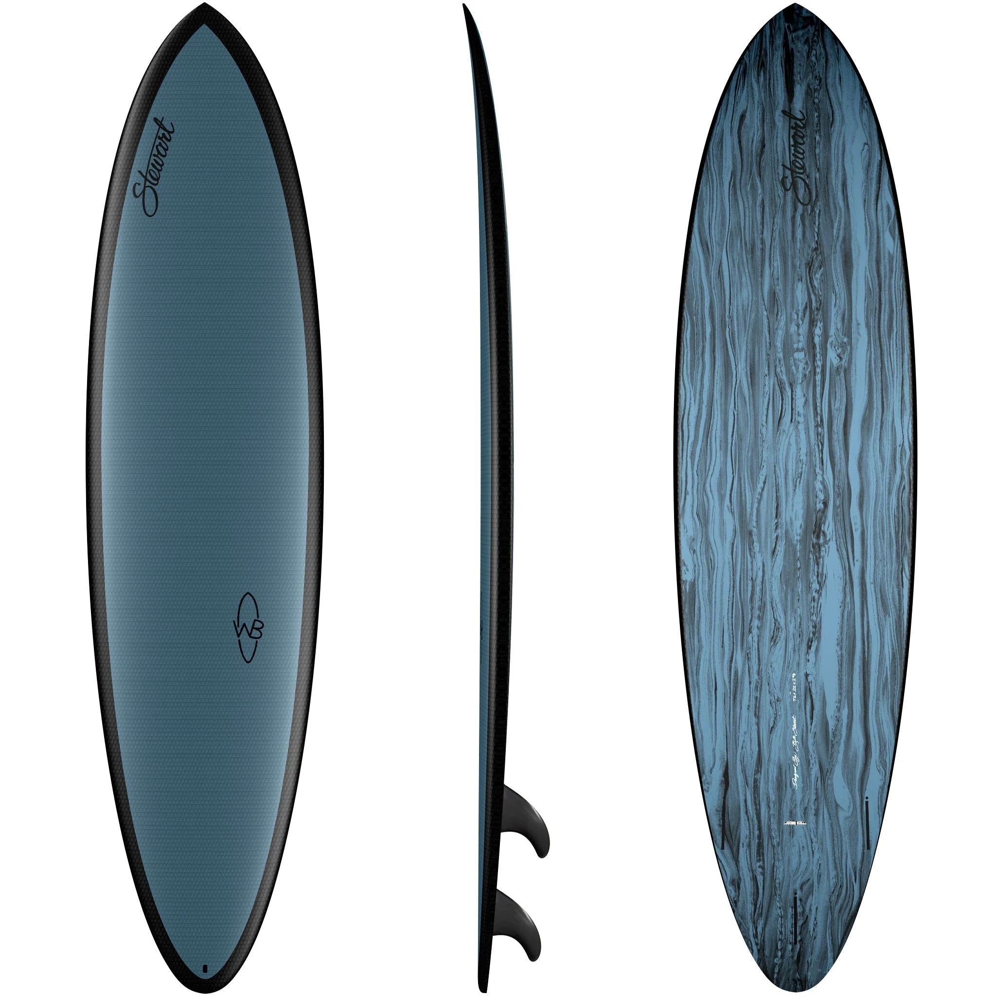 Stewart 7'6" Hydrocush Wild Bill - Slate