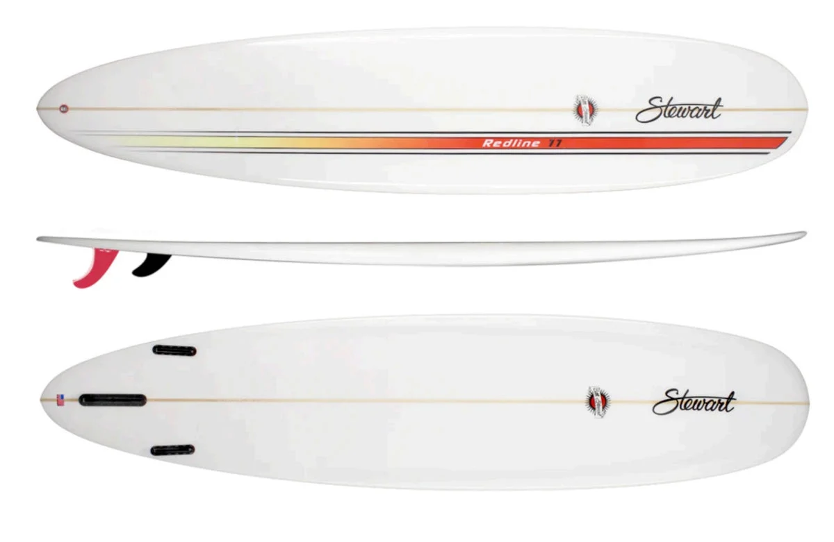 Stewart Surfboards - Red Line 11 Longboard 9'0"