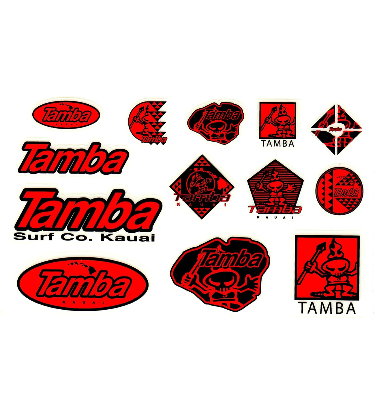 Sticker Fun Sheet - Red