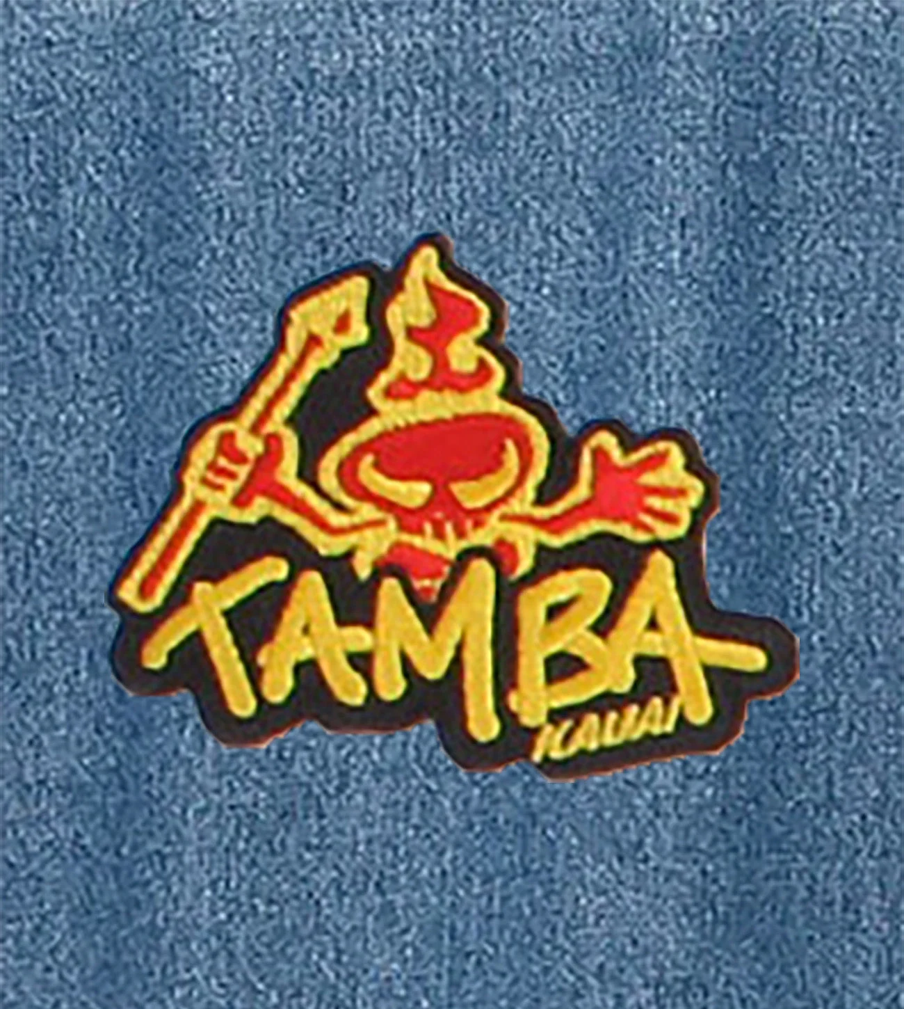 Stuzzy Tamba Iron-On Patch - Blk/Yellow/Red