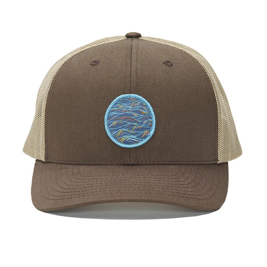 Sunrise Patch Curved Bill Trucker