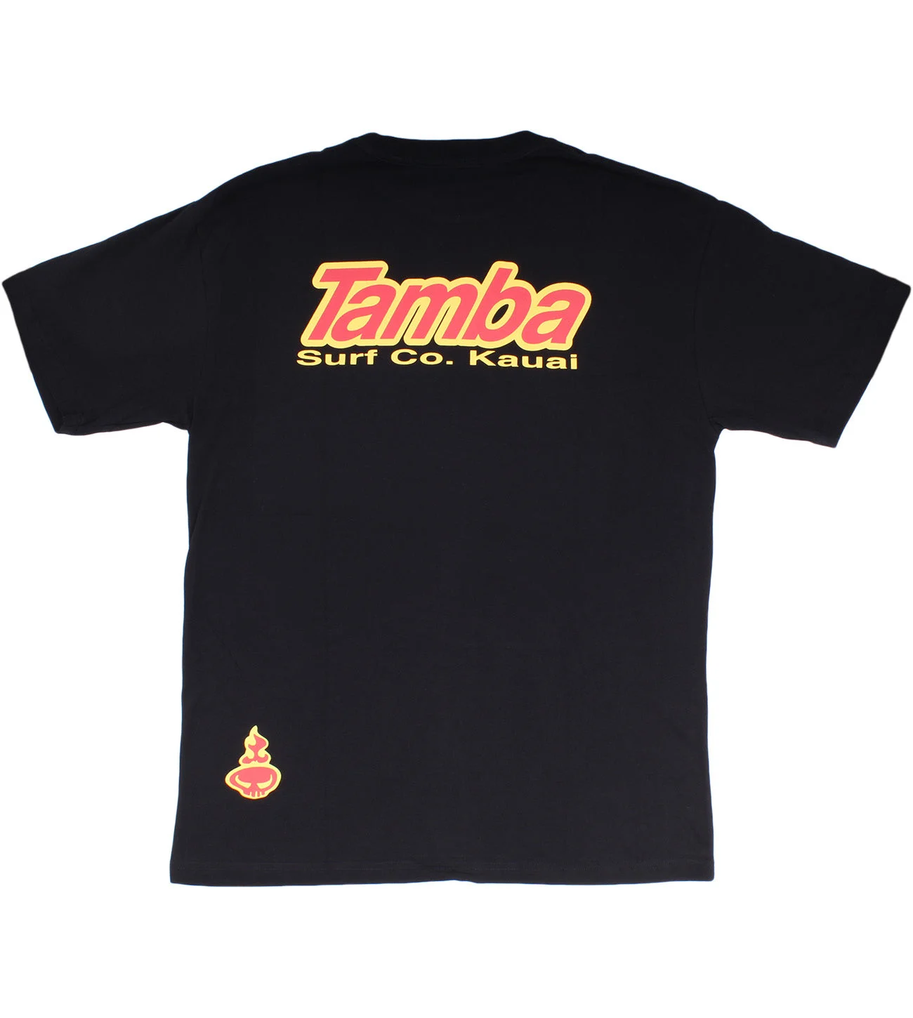 Surf Co Kauai Short Sleeve Shirt - Black/Yellow/Red