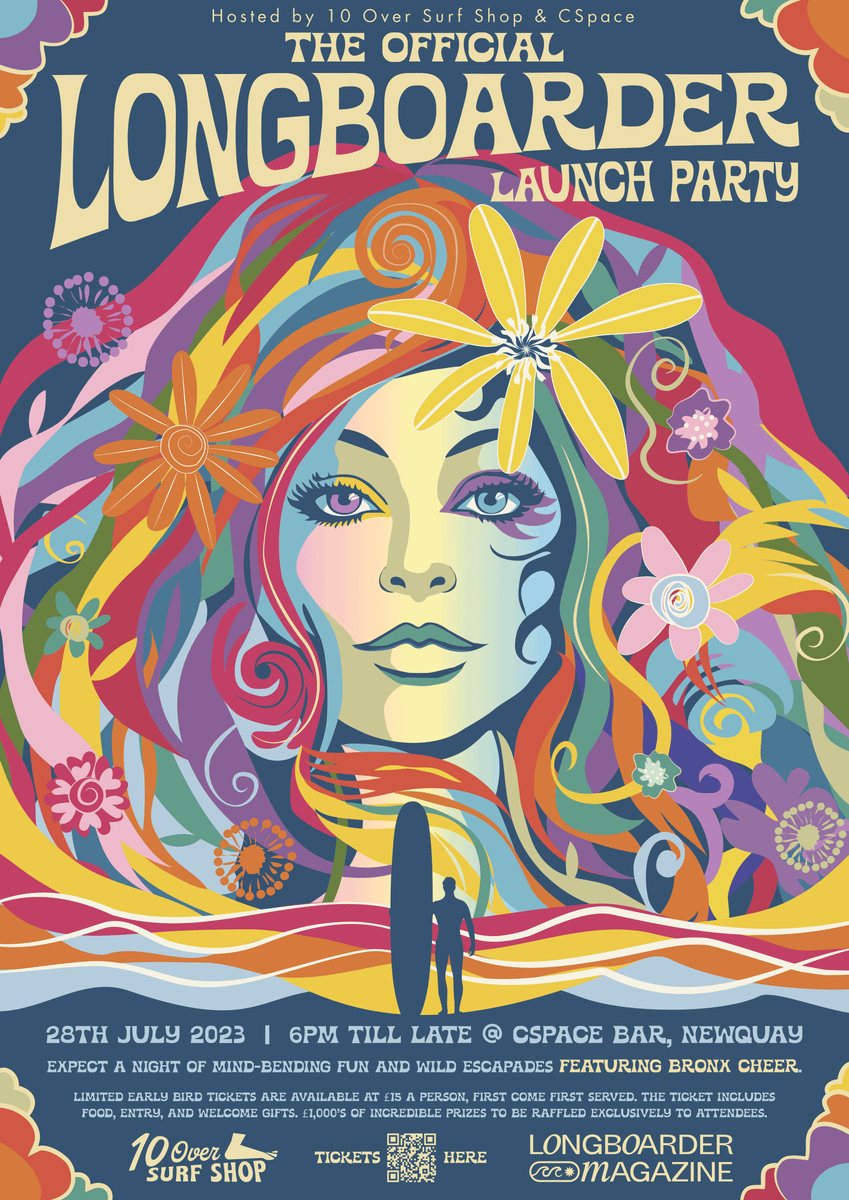 Surf Prints - The Longboarder Launch Party 2023