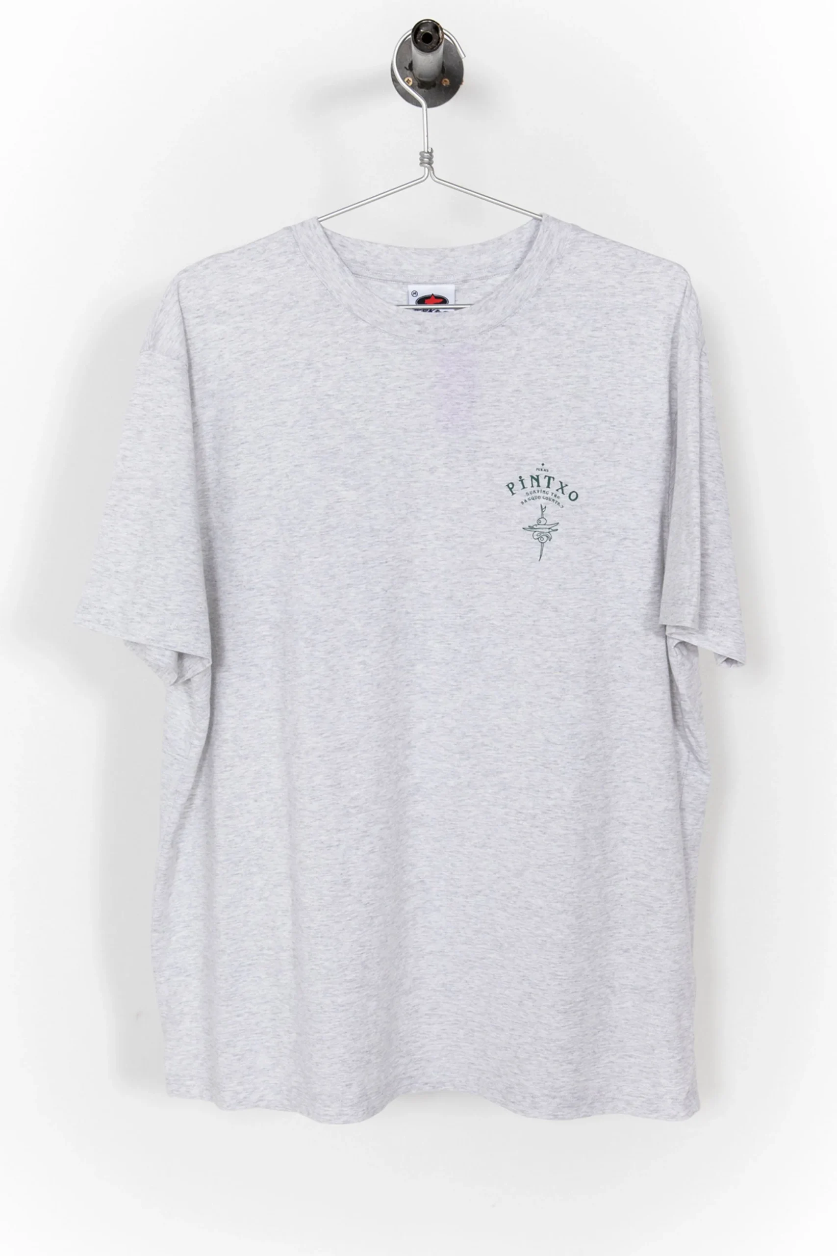 SURFING THE BASQUE COUNTRY - PINTXO TEE - HEATHER GREY