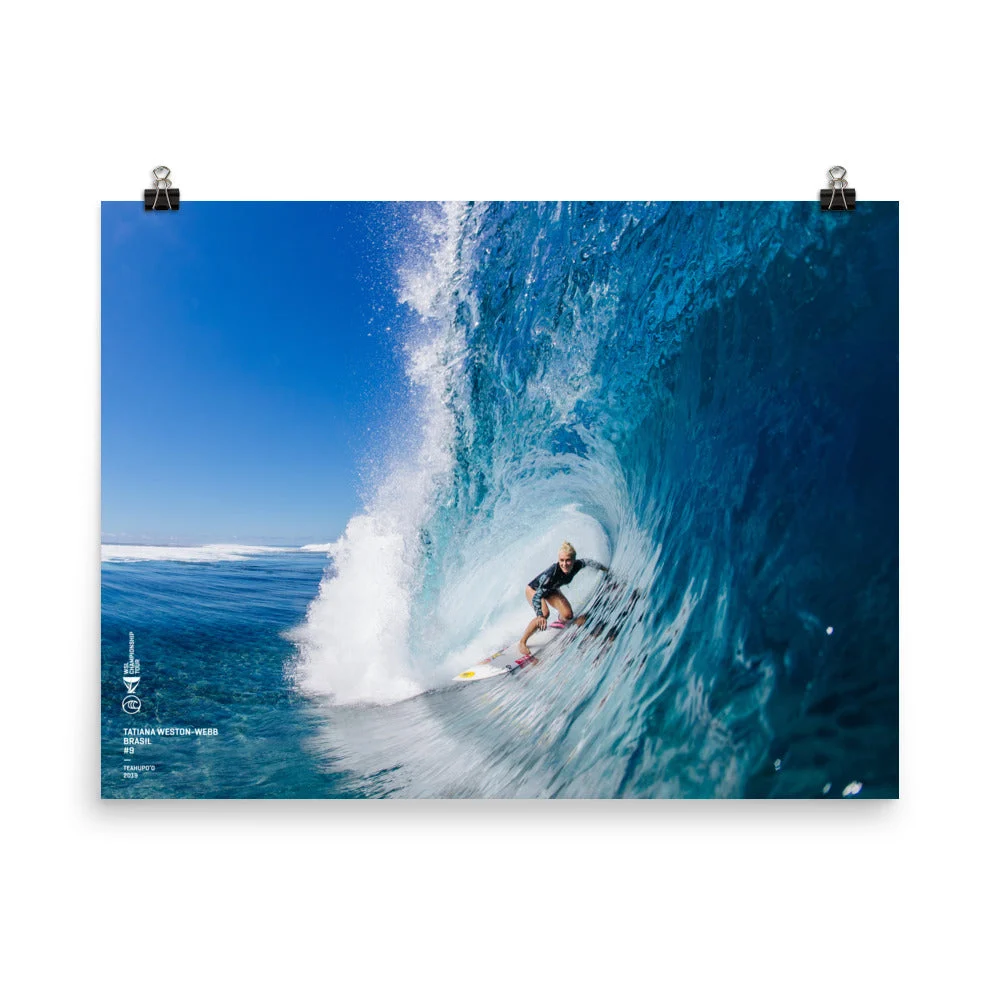 Tatiana Weston-Webb Poster (Unframed): Tahiti, 2019