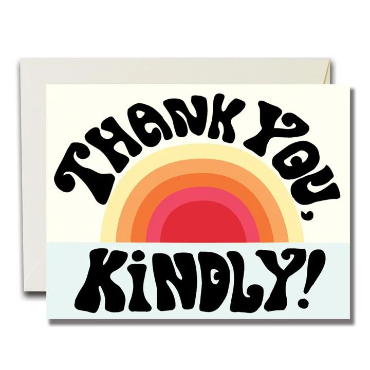 Thank you Kindly Card