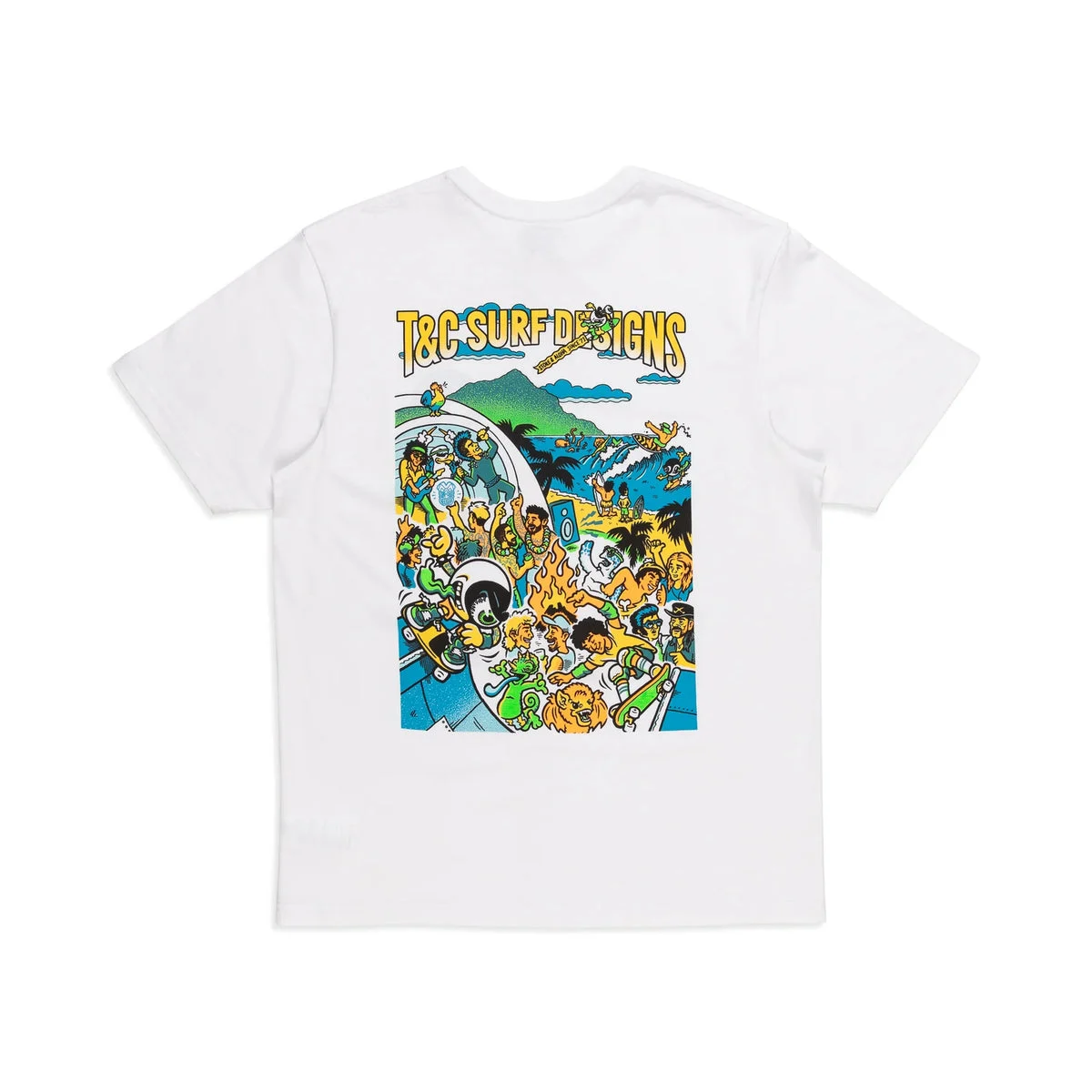 Town & Country - Jon Series Stoke Tee - White