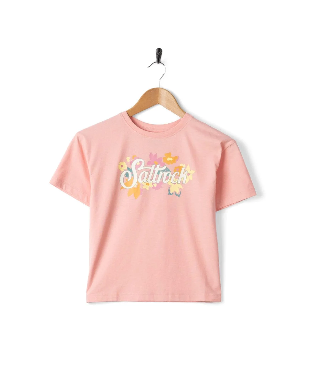 Trader Daze Kids Oversized Short Sleeve T-Shirt in Pink