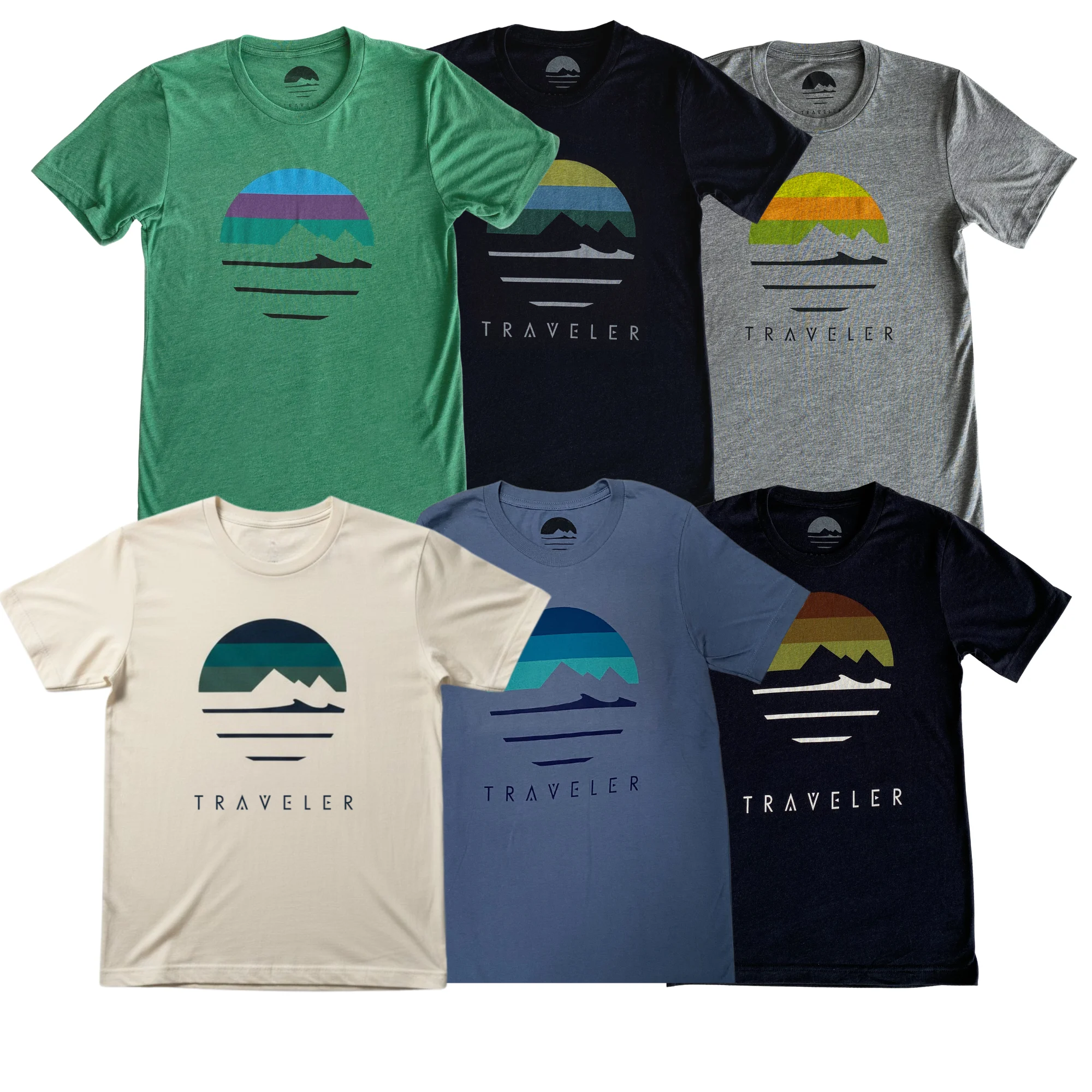 Traveler Logo Crewneck Tee