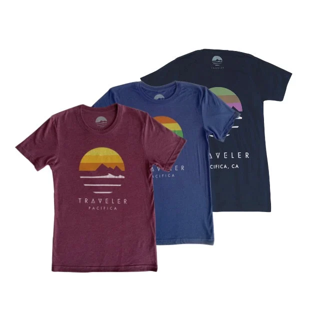 Traveler Pacifica Logo Crewneck Tee