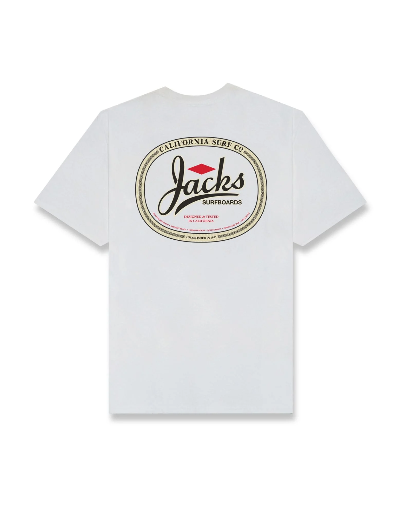 Trenton CF (Classic Fit) S/S Tee - White