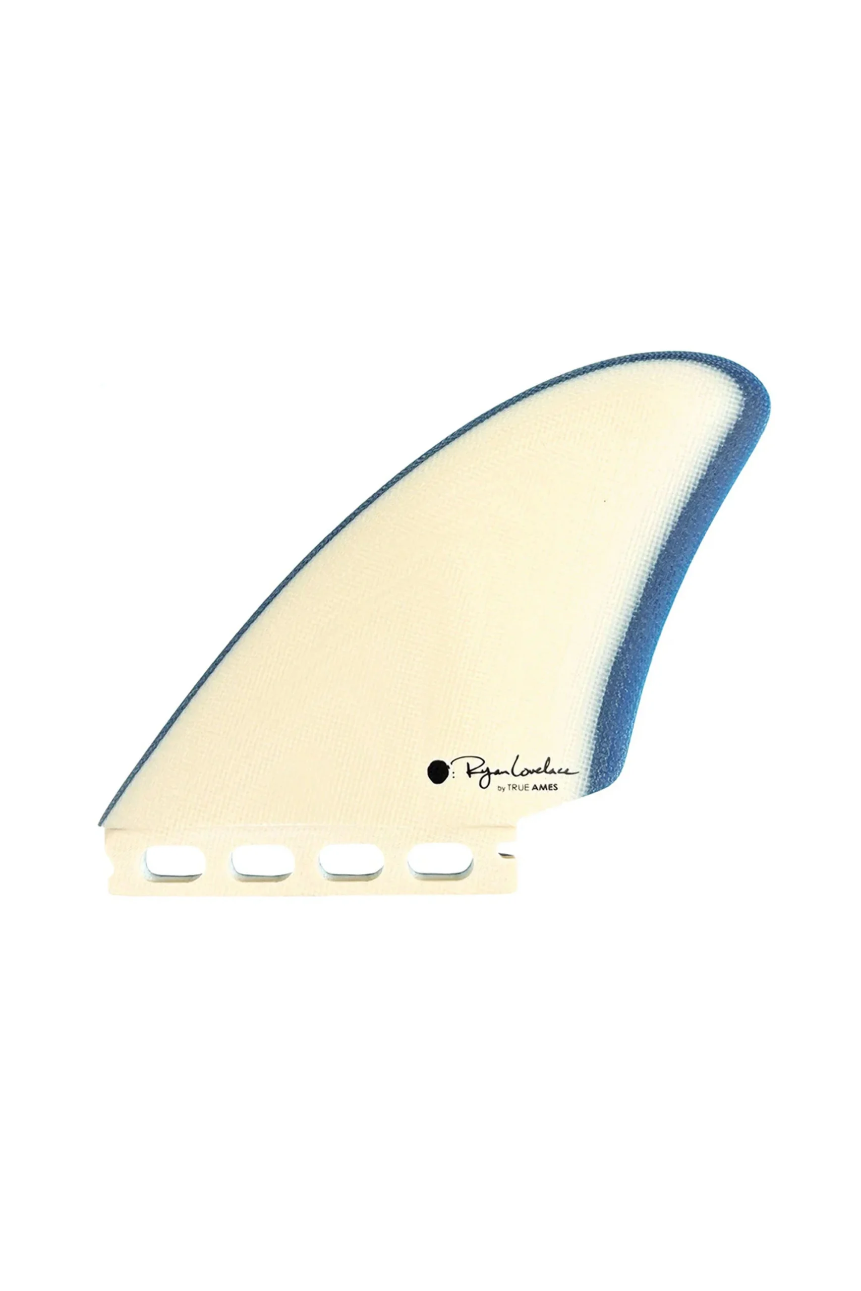 TRUE AMES - LOVELACE PIGGYBACK KEEL - IVORY ROYAL BLUE - 2FINS