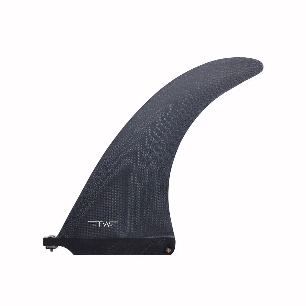 TYLER WARREN RAKED 9.25" Longboard Fin - Black