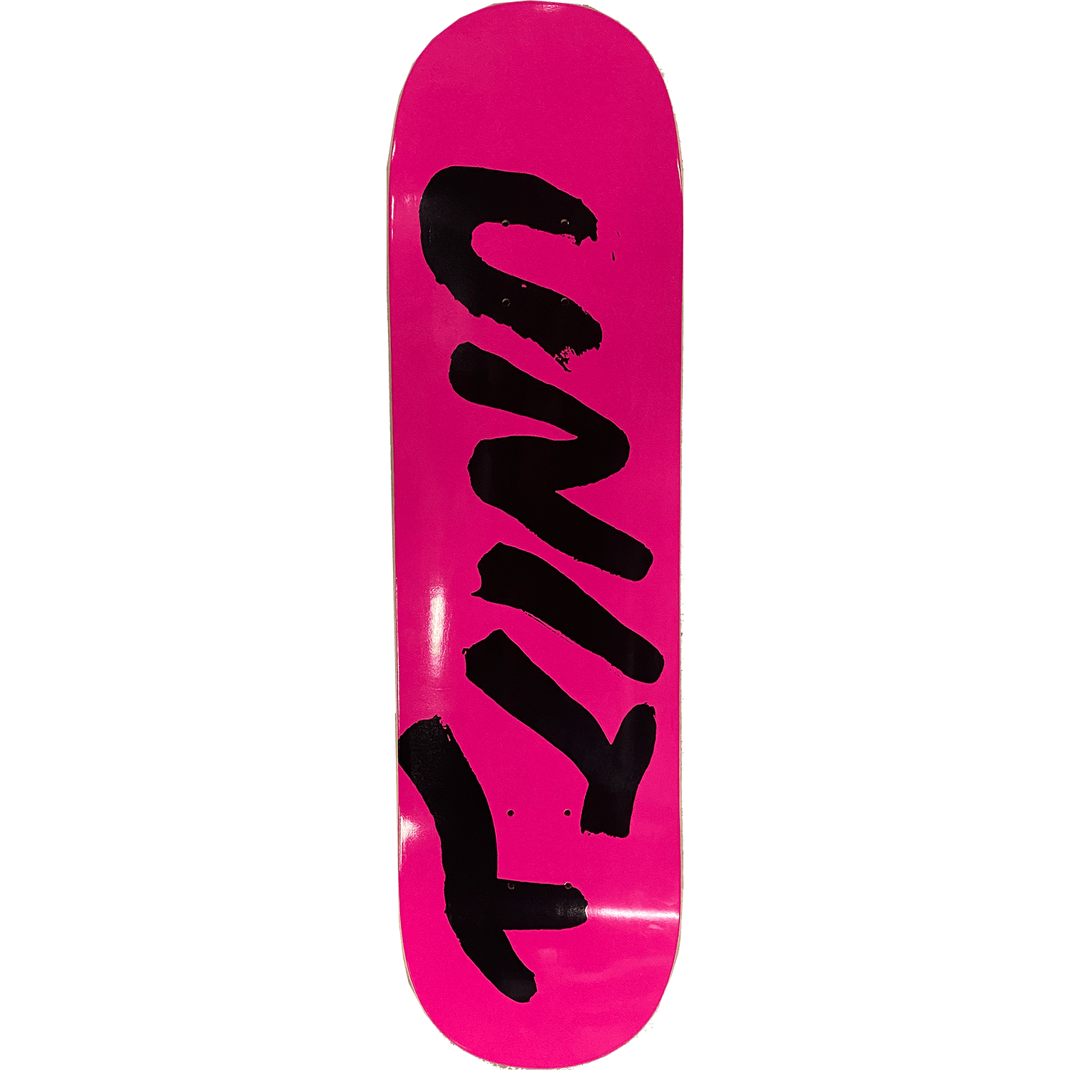 Unity Skateboards Wet Black Deck 8.25